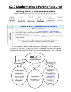Parent Resource: Coordinate Relationships