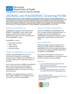 DADMAC polyDADMAC Screening Profile (November 2015; PDF)