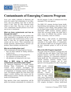 Program Information Sheet (PDF