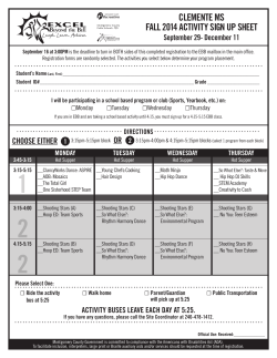 EBB Fall 2014 Sign-up Sheet