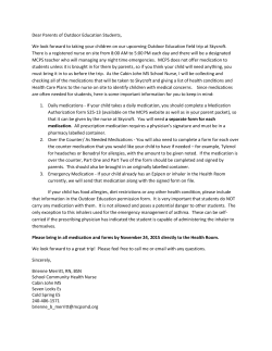 OE Nurse's Letter 2015