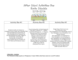 FY14 Activity Bus Routes