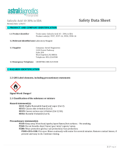 Material Safety Datasheet 25800 (PDF)
