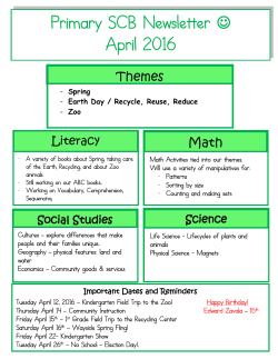 Solender April News and Dates