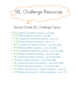 May 2016 1 ixl balanced equations
