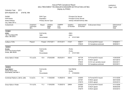 MCL/Treatment Technique/Consumer Notification Listing - by PWSID (PDF: 252KB/95 pages)