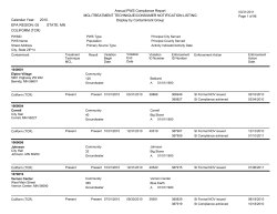 MCL/Treatment Technique/Consumer Notification Listing - by Contaminant Group (PDF: 254KB/96 pages