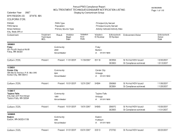 MCL and Treatment Technique Violations: Contaminant by Contaminant (PDF: 465KB/119 pages)