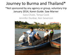 Journey to Burma and Thailand (PDF)