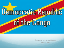 Democratic Republic of the Congo (PDF)