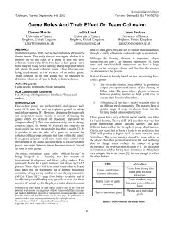 Paper accompanying poster
