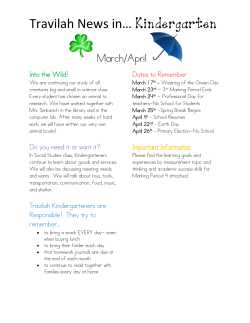 K March April Newsletter