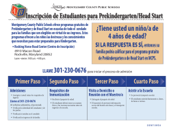PreK/Head Start Process-SPANISH