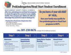 PreK/Head Start Process-ENGLISH
