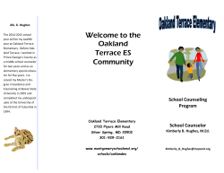School Counseling Program Brochure for Parents Caregivers