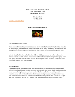 Principal's Post- March 2016