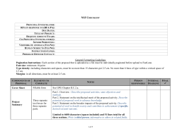 NSF Example Packet (PDF)