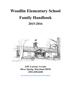 Family Handbook 2015-2016
