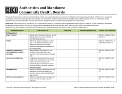 Local Public Health Authorities and Mandates (PDF)