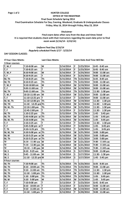 Spring 2014 final exam schedule.pdf