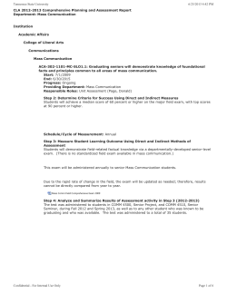 Assesment data 2012-2013