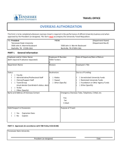 Overseas Authorization