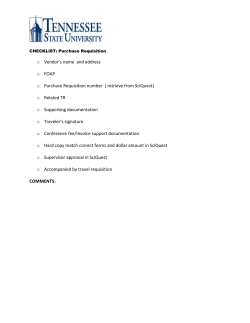 Purchase Requisition Checklist &nbsp;(pdf)