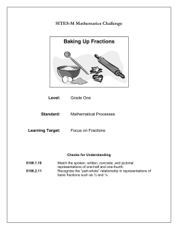 Fractions