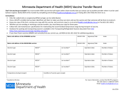 MDH Vaccine Transfer Record (PDF)