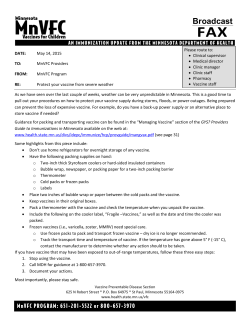 Protect your vaccine from severe weather (PDF)