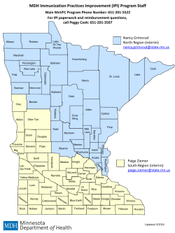 MDH Immunization Practices Improvement (IPI) Program Staff (PDF)