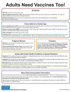 Adults Need Vaccines Too! (PDF)