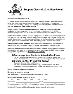 PROM &amp; AFTER PROM