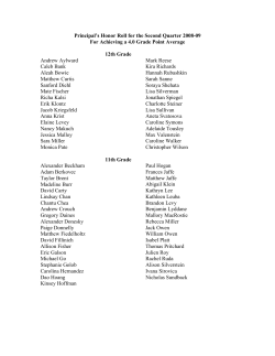 Honor Roll Q2