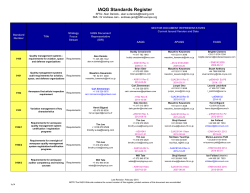 AS9100C SDR (Sector Document Representative