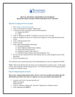 Distance Learning Information Sheet