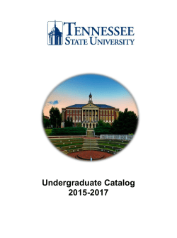 Undergraduate Catalog