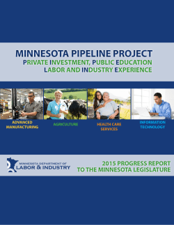 Minnesota PIPELINE Project