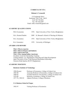 Curriculum Vitae