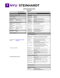 Teaching Physics 7-12 (SPHY)