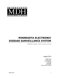 Instructions for DEMO MEDSS site (PDF 188KB/6 pages)