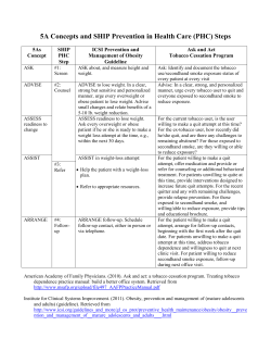 Planning Tools A-O