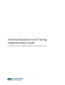 Technical Assistance and Training