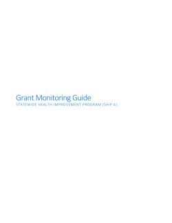 Grant Monitoring