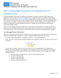 NIST Test Message Preparation and Validation (PDF)