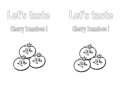 Let s Taste Cherry Tomatoes! Take-Home Tasting Kit