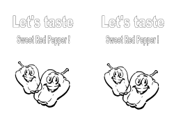 Let s Taste Sweet Red Pepper! Take-Home Tasting Kit