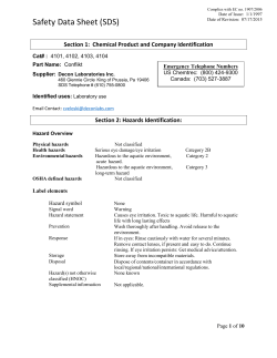 Material Safety Datasheet 26256 (PDF)