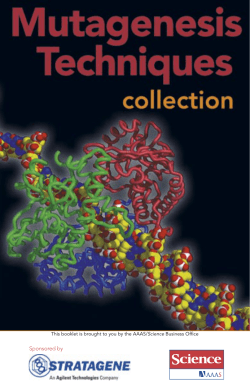 Mutagenesis Techniques (PDF) (2.19 MB)