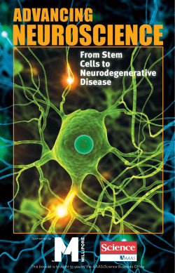 Advancing Neuroscience (PDF) (3.08 MB)
